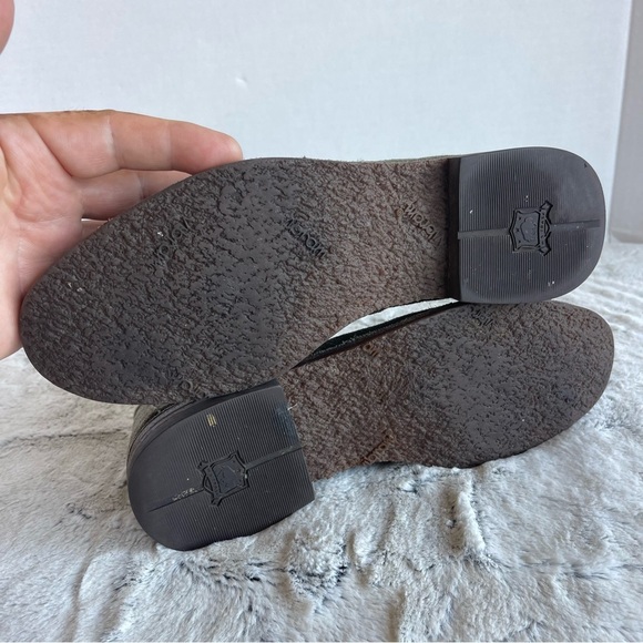 Trask Allison Ankle Boots Green Suede Leather Women Size 7.0 - Picture 8 of 14